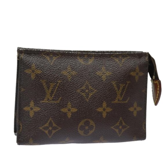 LOUIS VUITTON Monogram Poche Toilette 15 Pouch - Picture 1 of 16